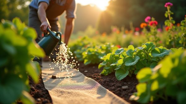 Quels avantages du géotextile pour votre carré potager ?