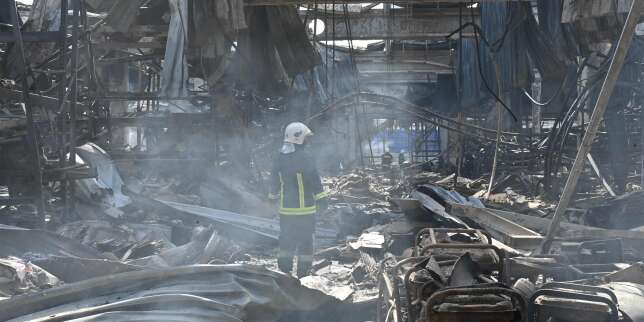 Bricolage En articulate, guerre en Ukraine : le bombardement russe sur un magasin de Kharkiv a fait 16 morts